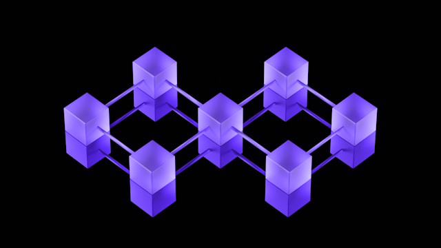 Linked blocks representing a connected record